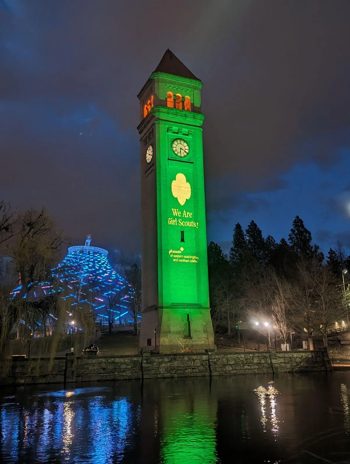 Spokane Clocktower - Girl Scouts