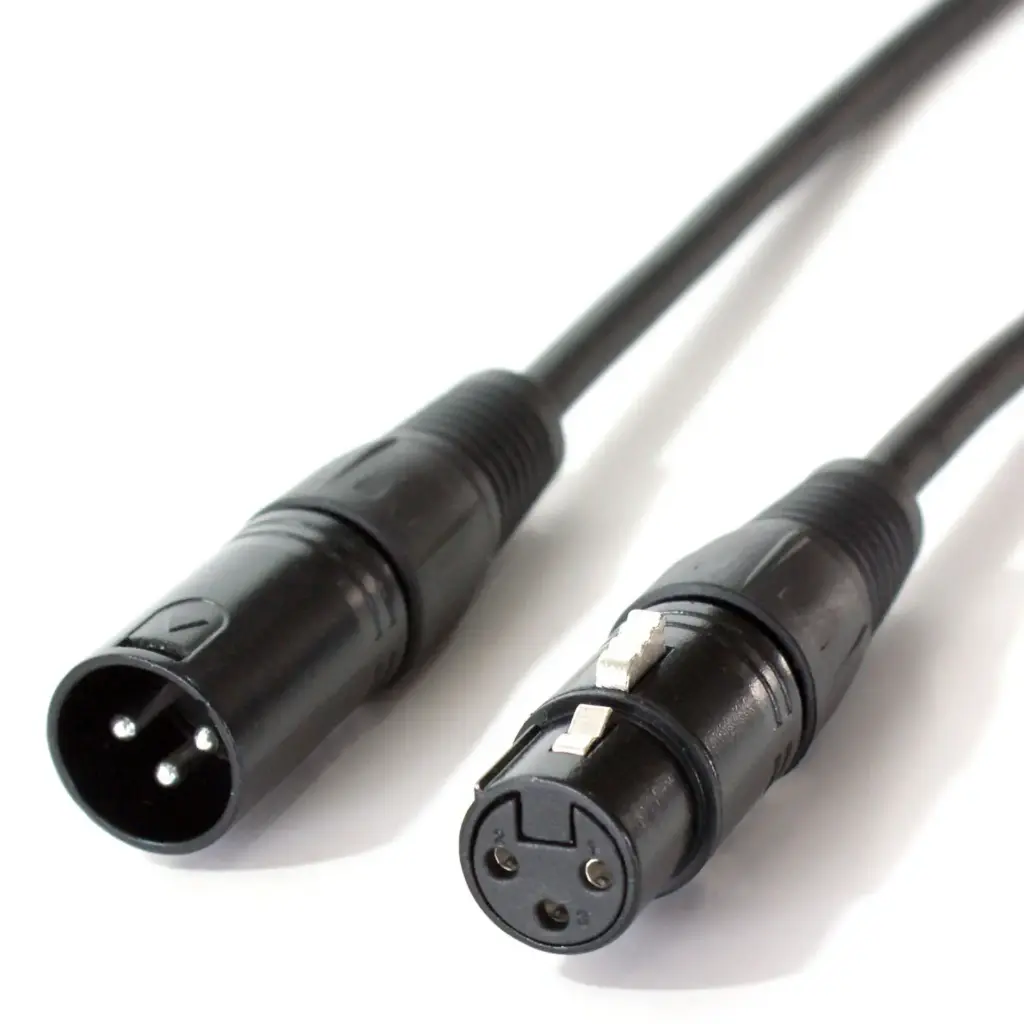 [rental-3pin-dmx - Length - 10'] 3pin DMX Cable - Length - 10'