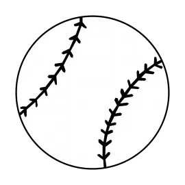 Apollo Design 4038-BR Sports Ball - Baseball Size B