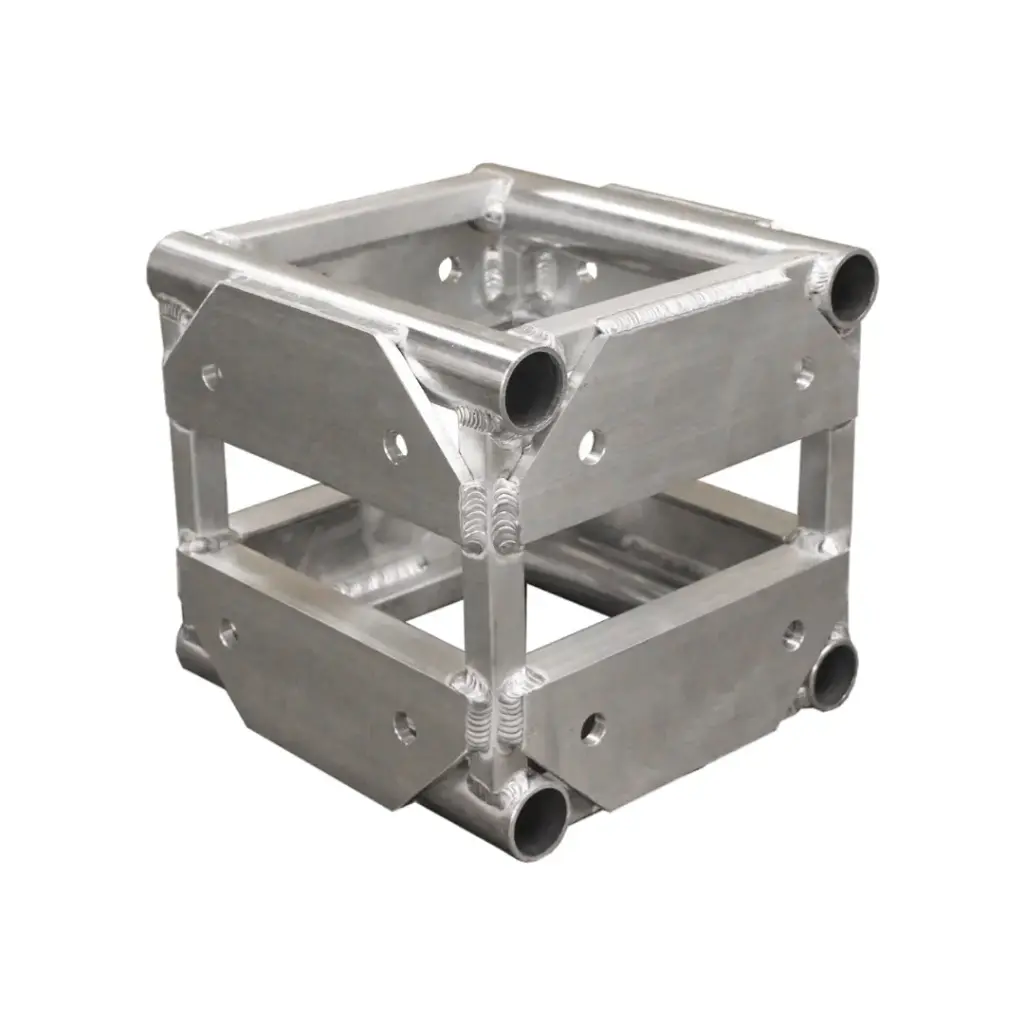 [rental-4-way-corner] Applied Electronics Box Truss 4 Way Corner Block