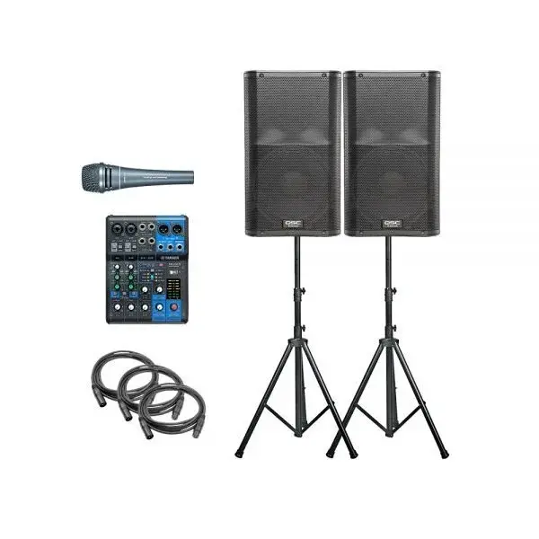 [rental-basic-powered-pa-system] Basic Powered PA System