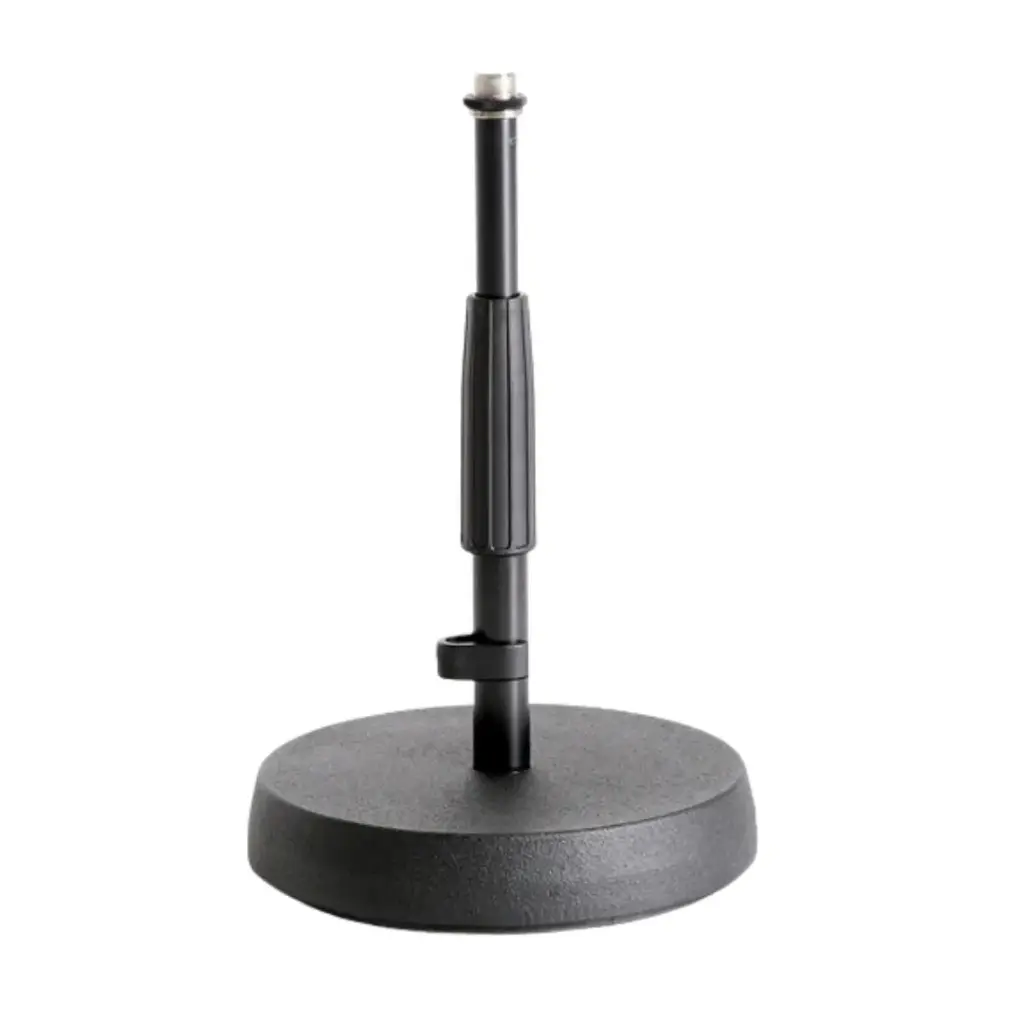 [rental-tabletop-mic-stand] K&M Tabletop Mic Stand