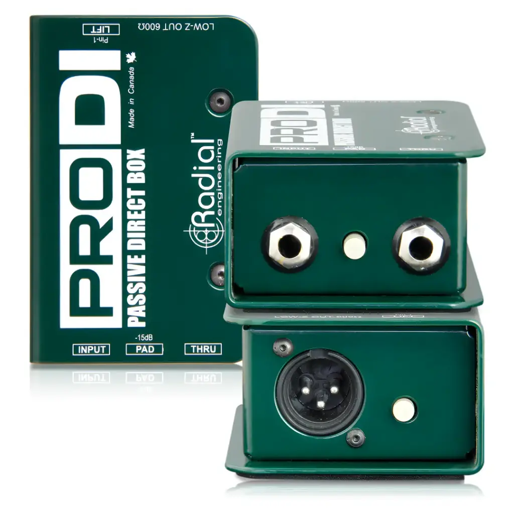 [rental-radial-prodi] Radial ProDI 1-channel Passive Instrument Direct Box
