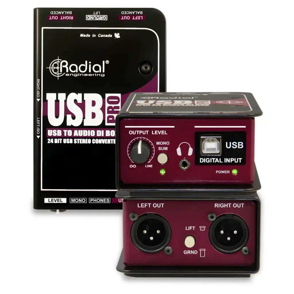 [rental-radial-usb-pro] Radial USB Pro Direct Box