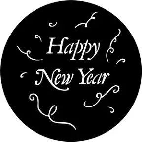 [rental-rosco-77982] Rosco #77982 Happy New Year Size B