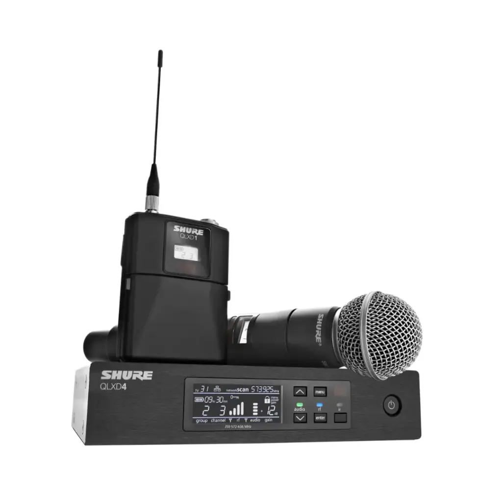 [rental-shure-qlxd] Shure QLXD Wireless System