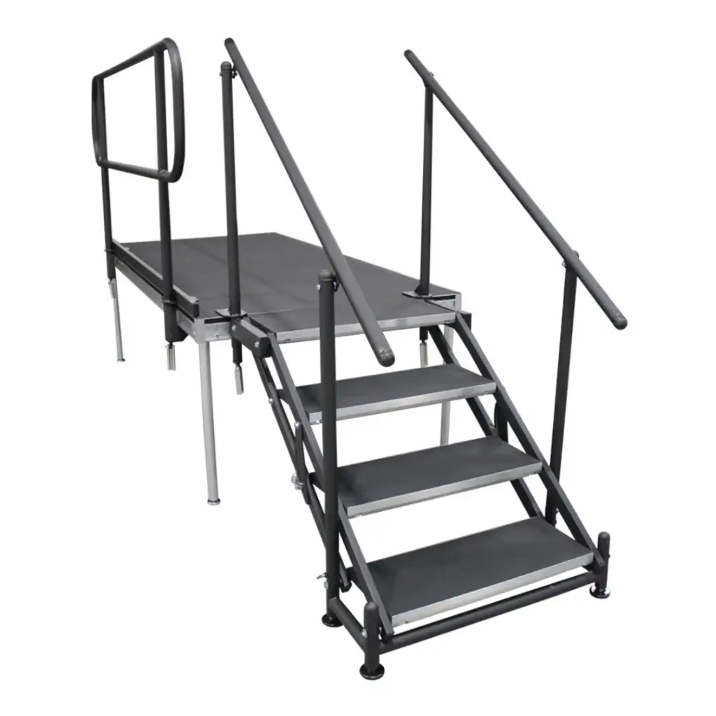 Staging Dimensions - Adjustable Stairs 16" - 32"