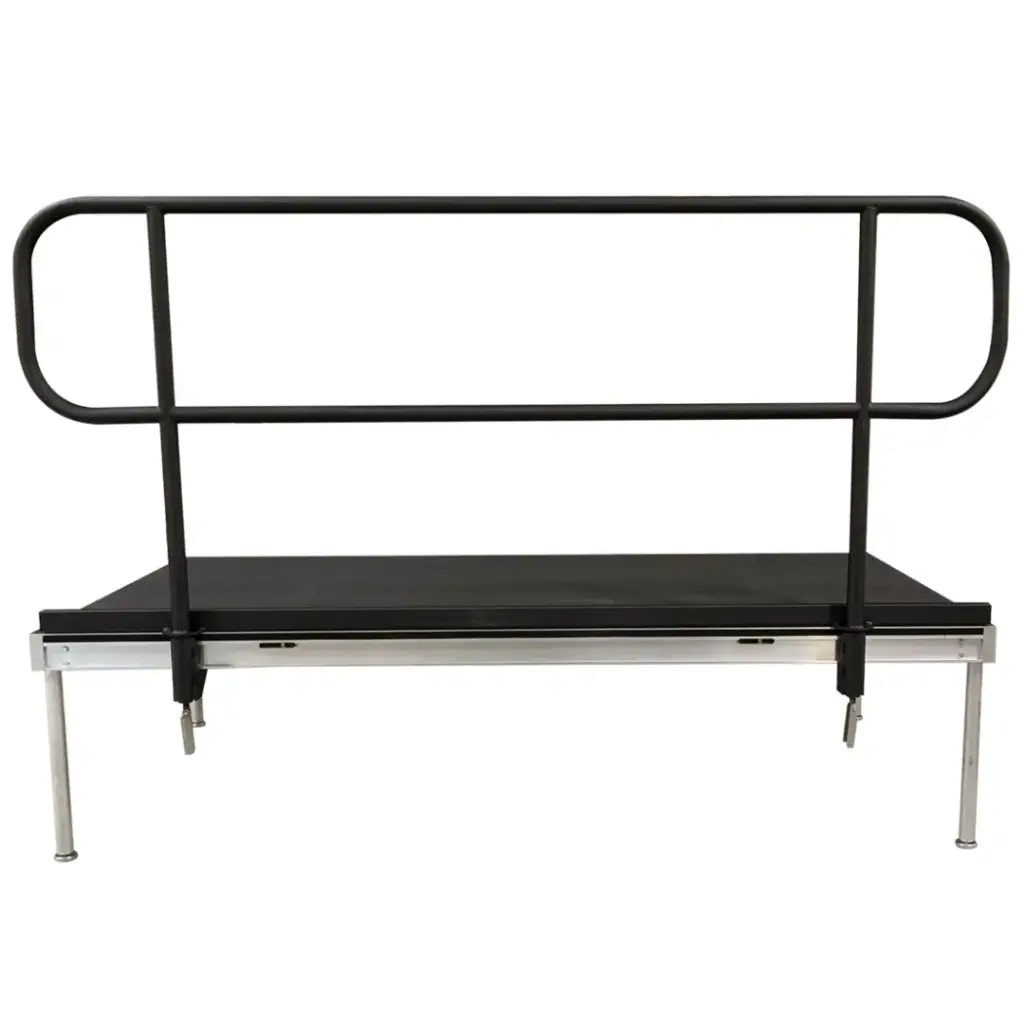 [rental-guardrail - Size - 8'] Staging Dimensions - Guardrail - Size - 8'