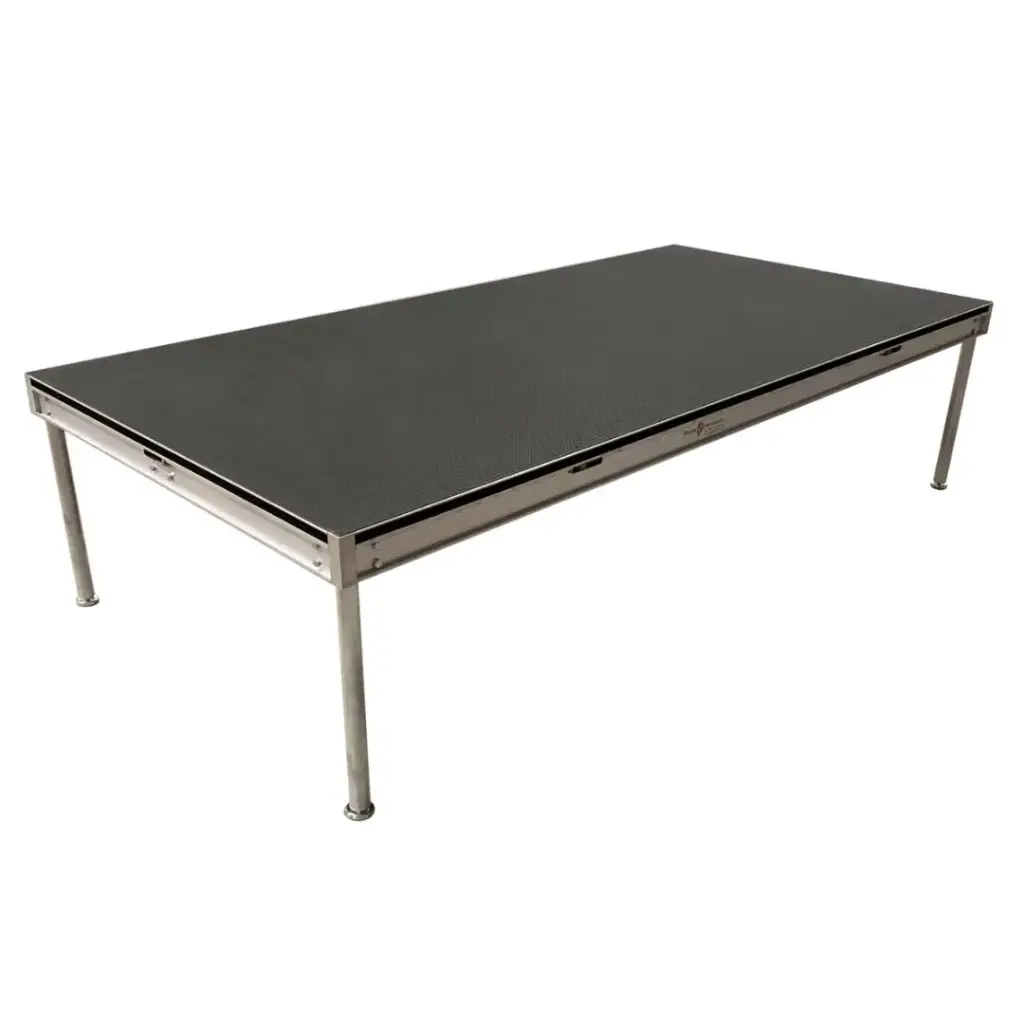[rental-SD-4x8-WRP-TX] Staging Dimensions - Stage Deck - 4' x 8' - Textured
