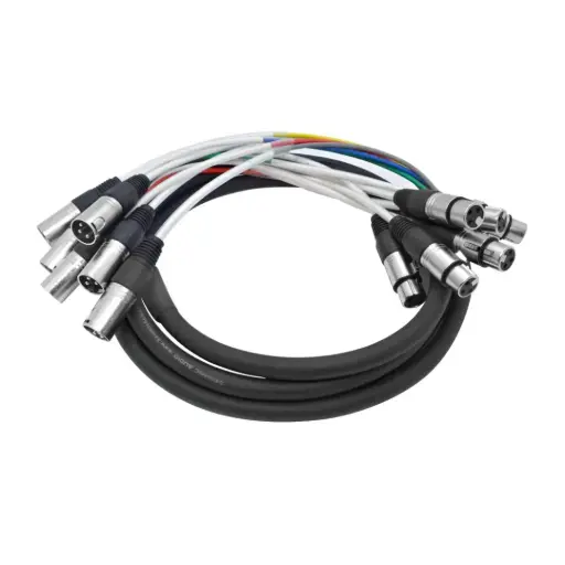 [rental-6ch-patch-snake] 10' 6ch XLR Patch Snake