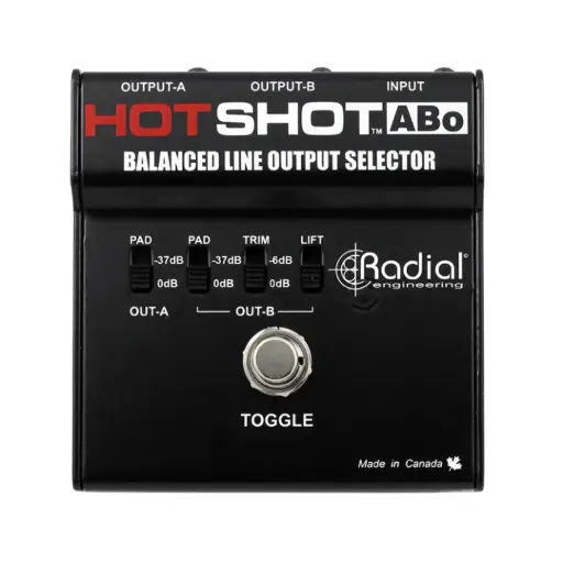 [rental-radial-hotshot] Radial Hot Shot ABi Balanced Line Input Selector