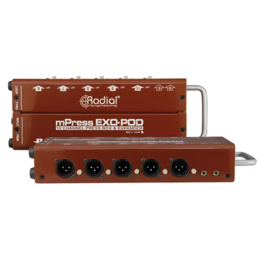 [rental-radial-mpress-press-box] Radial mPress Exo-Pod 10 Channel Press Box & Expander