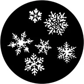 [rosco-77772] Rosco #77772 Snowflakes Size B