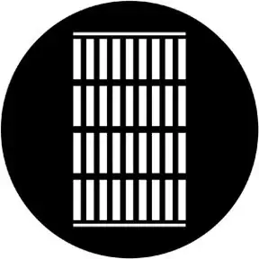 [rental-rosco-77980] Rosco #77980 Jail Bars Size B