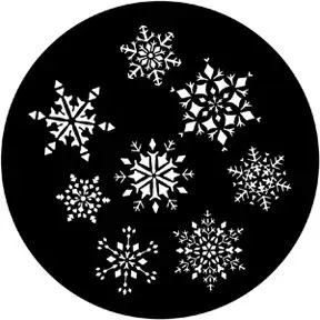 [rental-rosco-79129] Rosco #79129 Snowflakes 2 Size B