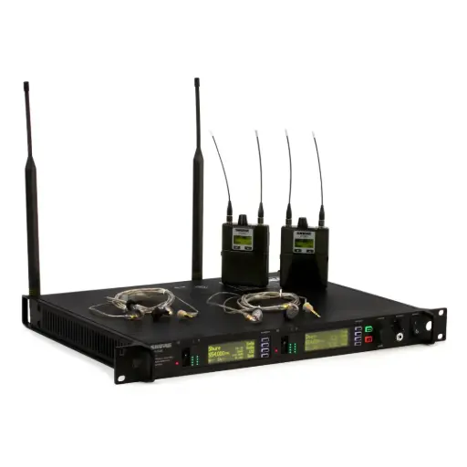 [rental-shure-psm1000] Shure PSM1000 Advanced In-Ear Personal Monitoring System - 8 Channel Rack