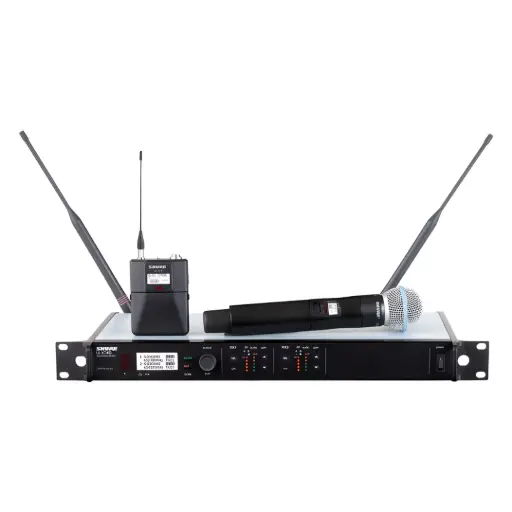 [rental-shure-ulxd-4-channel] Shure ULXD 4 Channel Wireless System