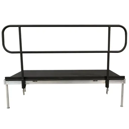 [rental-guardrail - Size - 8'] Staging Dimensions - Guardrail - Size - 8'